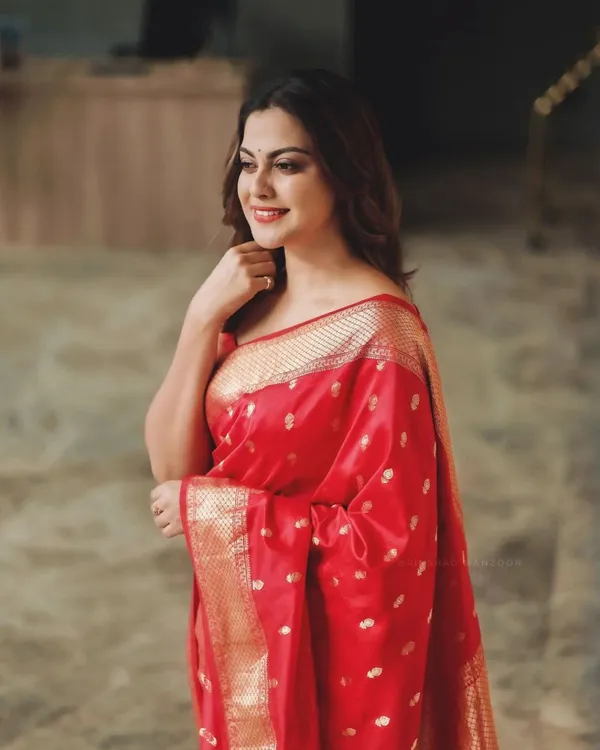 RED_PURE_BANARASI_SAREE